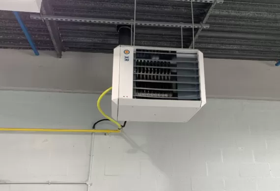 Winterwarm XR warm air heater
