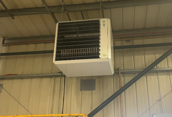 Hydram Engineering – Warm air unit replacement