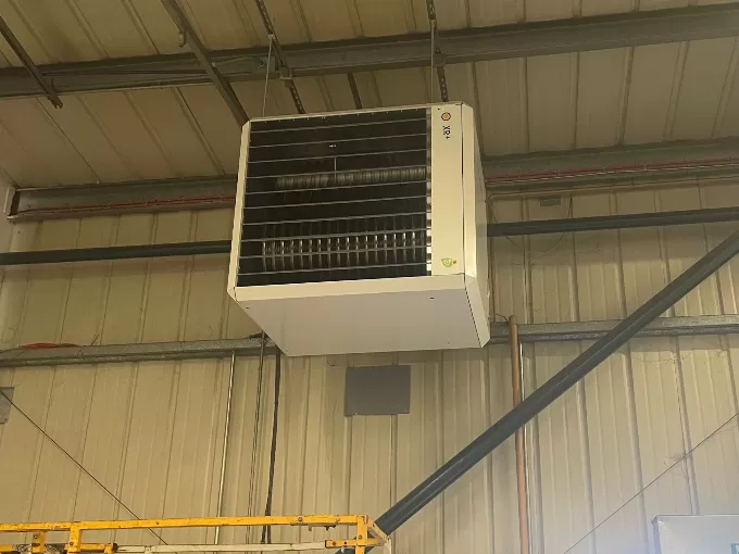 Hydram Engineering – Warm air unit replacement