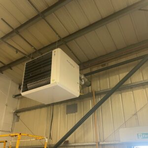 New heater installed into new Hydram unit