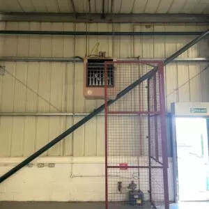 Old heating system in new Hydram Engineering unit
